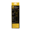 aa emergency car torch window hammer belt cutter in its retail box showing product details