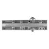 Back view of union ce26v overhead door closer power size en 2 6 showing its metal casing and mounting points