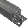 Close-up of the adjuster on a union retrov overhead door closer power size en 3 4