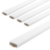 white single door fire seal strips shown as a pack of five pieces on a white background