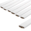 pack of white double door fire seal strips shown on a white background