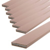 astroflame rebated intumescent strips kit in brown showing multiple strips arranged together in a group