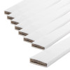 pack of white double fire seal strips shown side by side with one strip separated from the pack