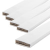 pack of white single fire seal strips showing the edges and flat surfaces