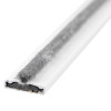 Closeup of astroflame strip fs fd60 fire smoke 20mm white showing texture and profile of the strip