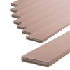 pack of brown double fire seal strips arranged side by side showing the rectangular shape and texture
