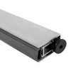 Close-up of astro db seal plus drop down seal showing a metal and rubber stopper component