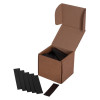 astro flexi hinge pad square corners 300 with open cardboard box and black strips visible inside and outside the box