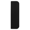 astro flexi hinge pad radius corners 300 single black strip with rounded corners viewed from above