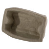 angled view of a double box insert extra deep showing the interior shape and depth of the container