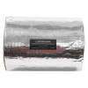 Front view of a thermal pipe sleeve 159mm with a silver reflective surface and a visible product label