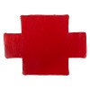Flat red astroflame pfp putty pad internal double shown from above