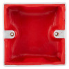 astroflame pfp putty pad internal single shown installed and trimmed inside a square fixture