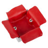astroflame pfp putty pad internal single shown installed before trim fitting with red putty folded over edges