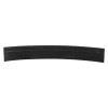astroflame 4hr intumescent pfp fr pipe wrap 110mm shown as a single black curved strip on a white background