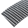 Closeup of astroflame 4hr intumescent pfp fr pipe wrap 55mm showing black and white grid pattern texture