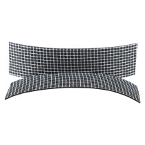 astroflame 4hr intumescent pfp fr pipe wrap 55mm showing front view with black and white grid pattern