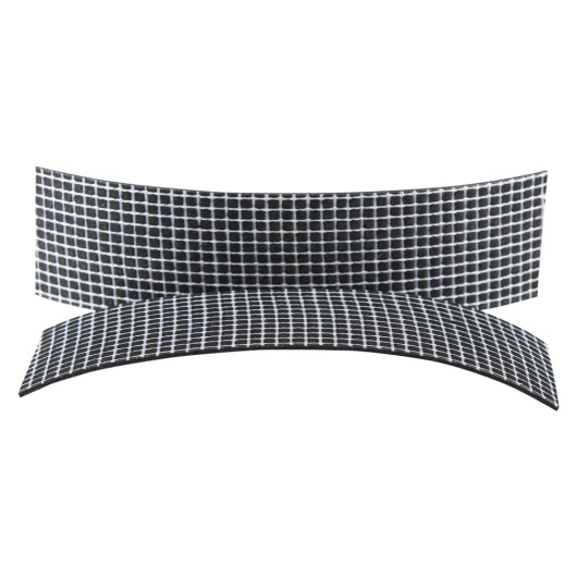 astroflame 4hr intumescent pfp fr pipe wrap 55mm showing front view with black and white grid pattern