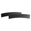 Afpfppw82 4Hr Pipe Wrap Size 2 82Mm Back shown as two curved black strips on a white background