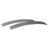 Afpfppw82 4Hr Pipe Wrap Size 2 82Mm Front showing two curved pieces with black and white grid pattern on a white background