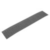 Afpfppw82 Astroflame 4Hr pipe wrap size 2 82mm angled showing black rectangular fireproof wrap with grid pattern on white background