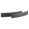 Pair of Afpfppw82 Astroflame 4Hr pipe wraps size 2 82mm showing textured black material with grid pattern