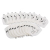 heartsine samaritan defibrillator training pads set 10 showing all pads with diagrams of where to place each pad on a torso