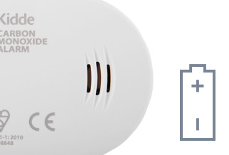 Battery Powered Carbon Monoxide Alarms