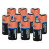 Group of Duracell Ultra batteries shown with zoll aed plus battery pack product context