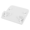 black and decker radio interlinked control unit white plastic backplate shown from above