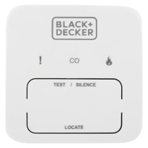 front view of black and decker radio interlinked control unit showing buttons and indicators