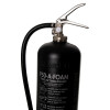 P50-A Foam fire extinguisher showing the pressure gauge, handle, and hose connection.