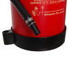 Close-up of the nozzle on a britannia p50 fluorine free a foam service free fire extinguisher