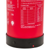 installation table on p50 6ltr water mist extinguisher 