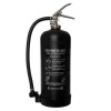 Befw6Wmb P50 6L Water Mist Fire Extinguisher black cylinder with hose and metal handle shown from front angle