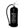 Image of Befw9Pv 9L Pv Stop P50 Fire Extinguisher Front showing black extinguisher with hose and instructions visible on the body