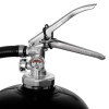 Close-up image of the Befw9Pv 9L Pv Stop P50 Fire Extinguisher Handle with pressure gauge and safety pin