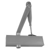 angled view of a Briton 1120b overhead door closer en2 4 showing the metal body and arm mechanism