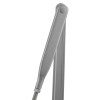 briton 1120b overhead door closer en2 4 arm in metallic finish shown up close