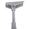 briton 1120b overhead door closer silver showing a metal bracket attachment in silver finish