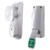 Briton 1438E Single Door Push Pad and 1413KE Knob Operated Outside Access Device Group