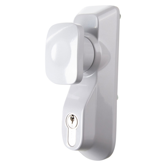 Briton 1413KE Knob Operated Outside Access Device Angled