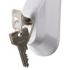 Briton 1413KE Knob Operated Outside Access Device with Keys Close Up