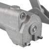 Close-up of the internals of a briton 2003v overhead door closer en1 4 showing metal components and screws