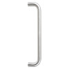 Br300Pullh Briton Pull Handle 300Mm front view showing silver metal pull handle against white background