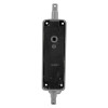 Back view of the briton 372 single door emergency pad with bolt showing mounting points and internal mechanism
