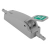 briton 372 single door emergency pad with bolt shown from a flat angled view with visible grey push to open lever