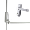 Br376E Br1413Le Briton 376 Single Door Panic Bar With Bolt And Briton 1413Le Group