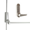 Br376E Br9260 Briton 376 Single Door Panic Bar With Bolt And Briton 9260 Group