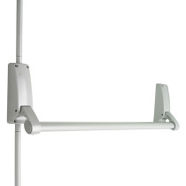 Briton 376 Single Door Panic Bar With Bolt Front Main